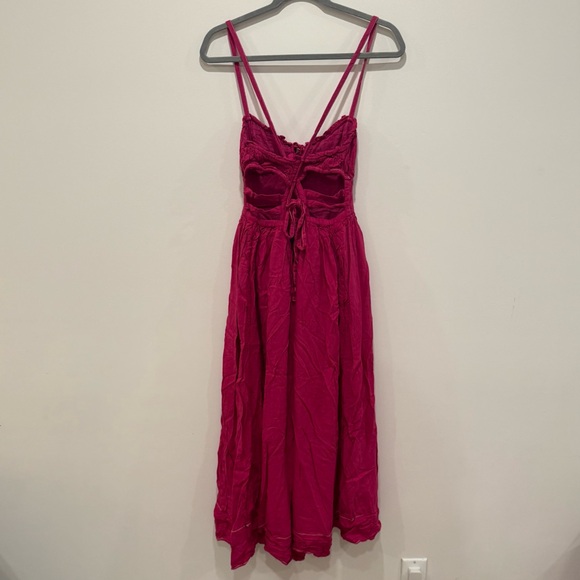 Pink Midi Dress from Urban Outfitters - Picture 4 of 4